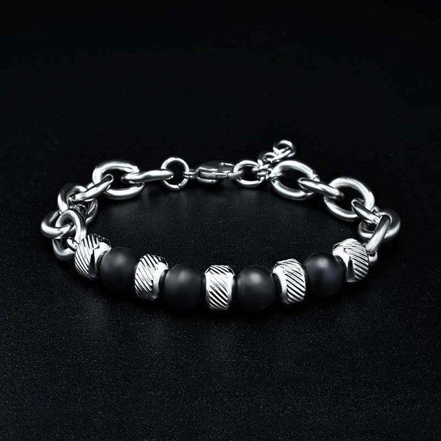 Still Standing Stainless Steel Bracelet for Men