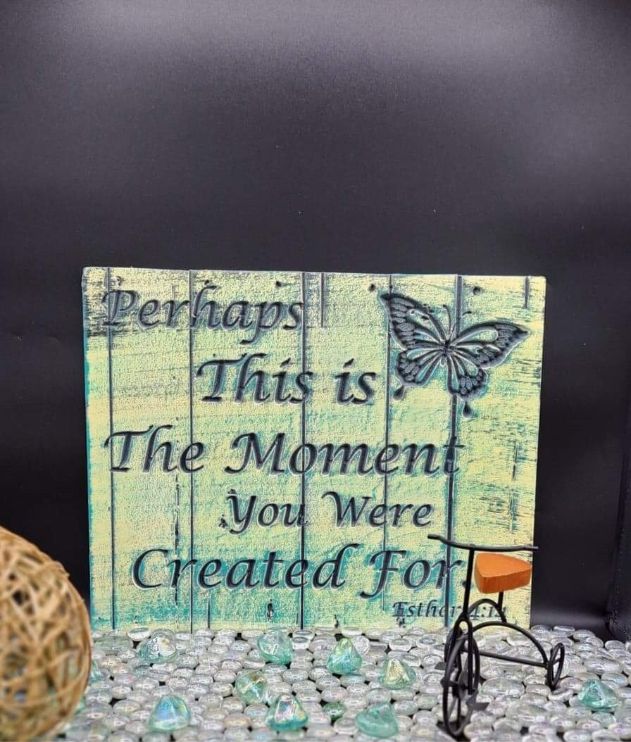 PERHAPS GREEN GIFT 12 X 15