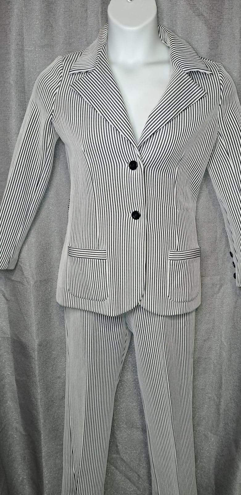 Paige Me Pinstripe Suit