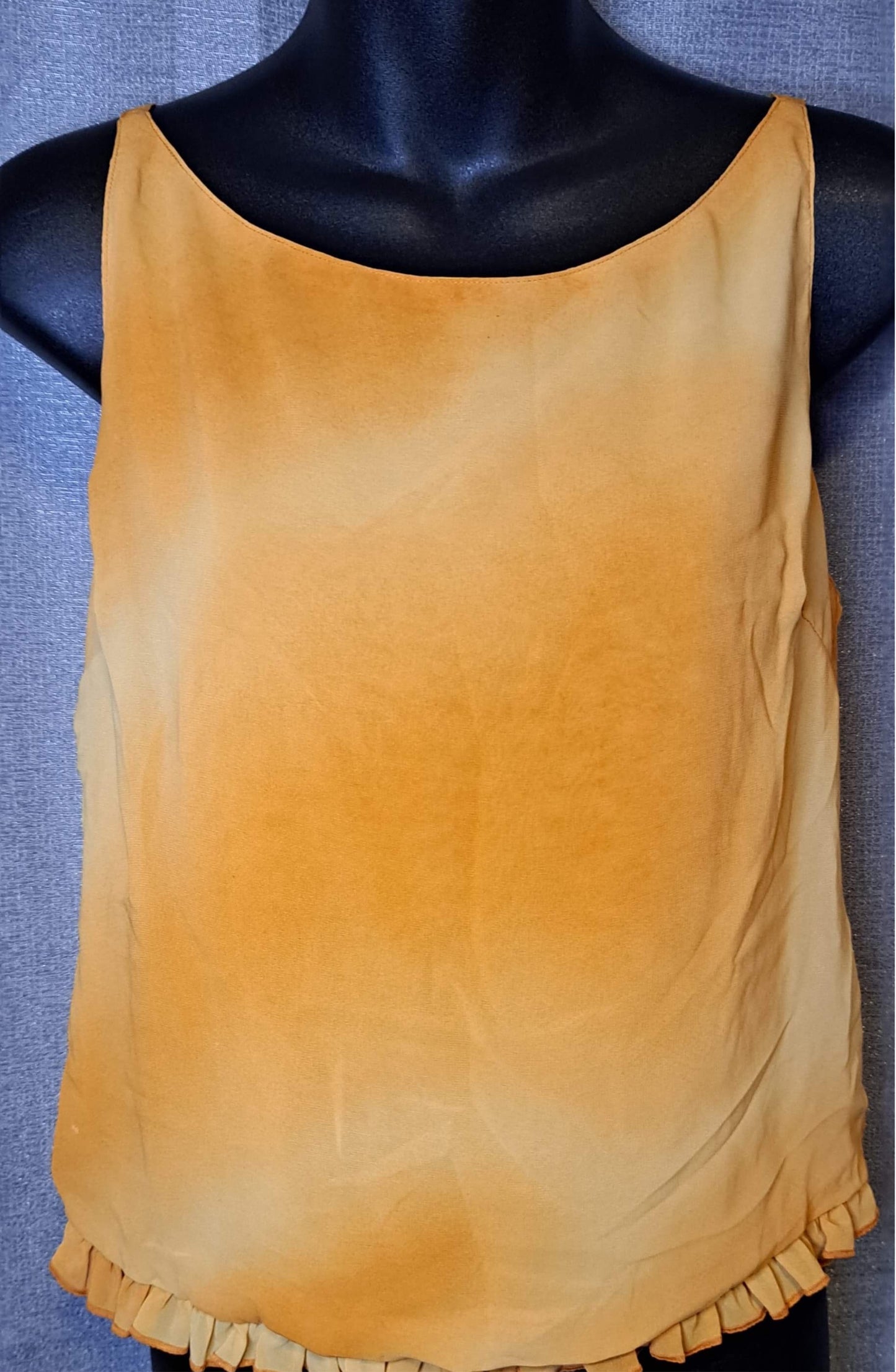 Sunny Delight Pleated Tank Top